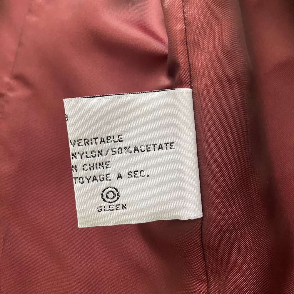 Vintage Tribal Red Leather Jacket - Picture 8 of 12